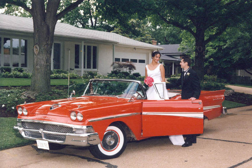 driving to the reception
