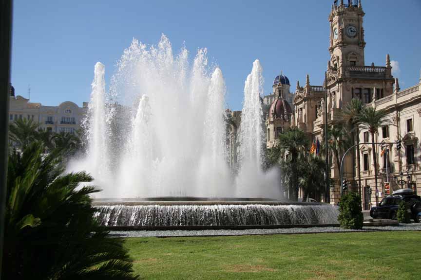fountain, Valencia